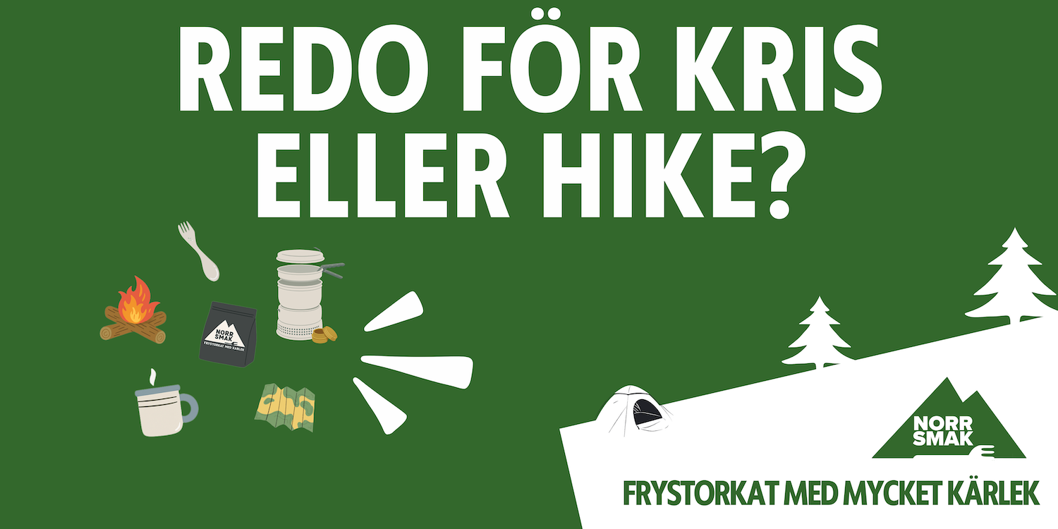 Redo för kris eller hike?