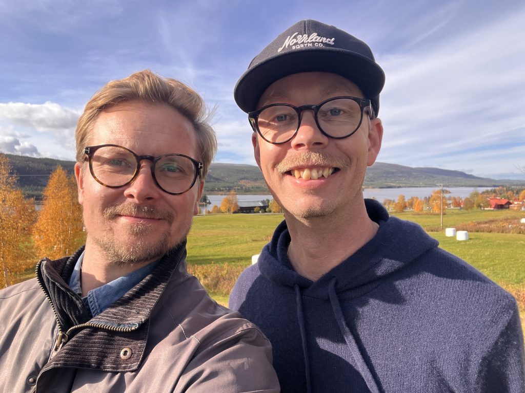 Marcus och Peter som nystartade frystorksföretagare
